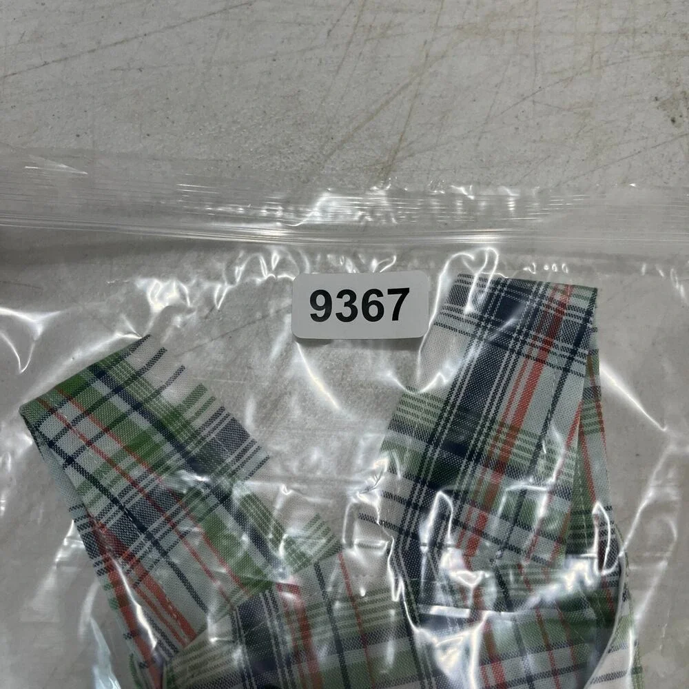 Goodlad Overalls Baby 3/6 Months Shorts Plaid Dinosaur‎ Brontosaurus Green